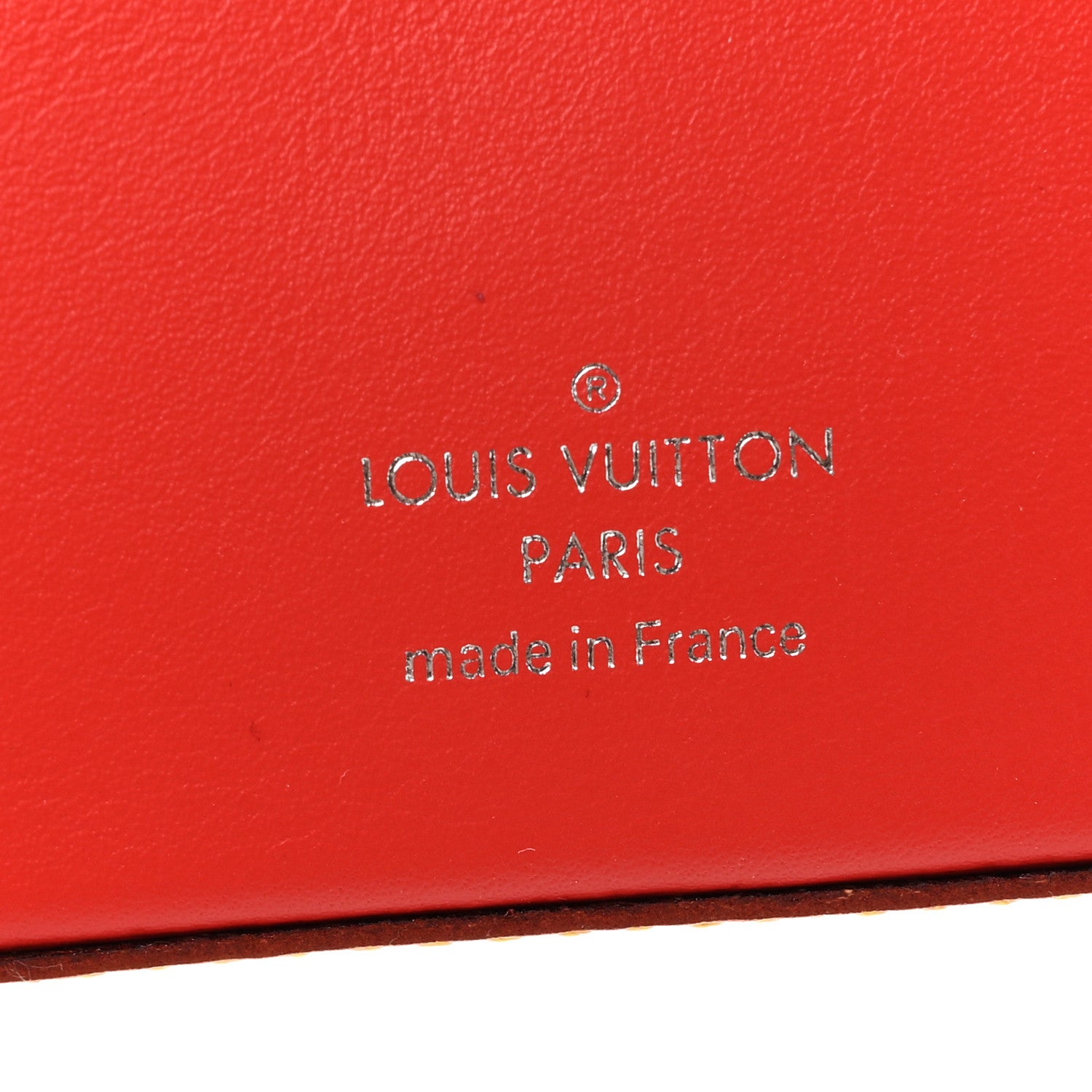 Louis Vuitton Monogram Elizabeth Pencil Pouch Rouge 7 of 9