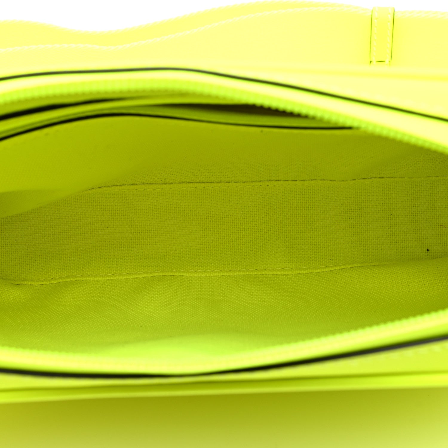 Gucci Rubber Effect Monogram GG Crossbody Bag Fluorescent Yellow 5 of 9