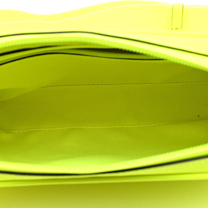 Gucci Rubber Effect Monogram GG Crossbody Bag Fluorescent Yellow 5 of 9