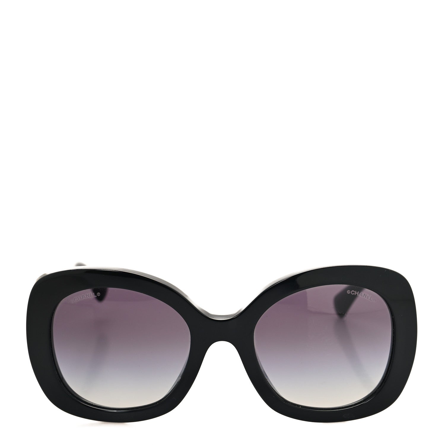 Chanel Acetate Sunglasses 71414A Black 2 of 7