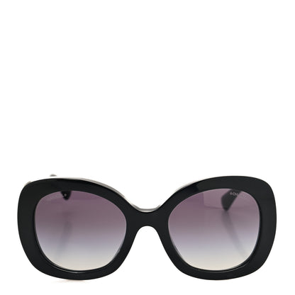 Chanel Acetate Sunglasses 71414A Black 2 of 7