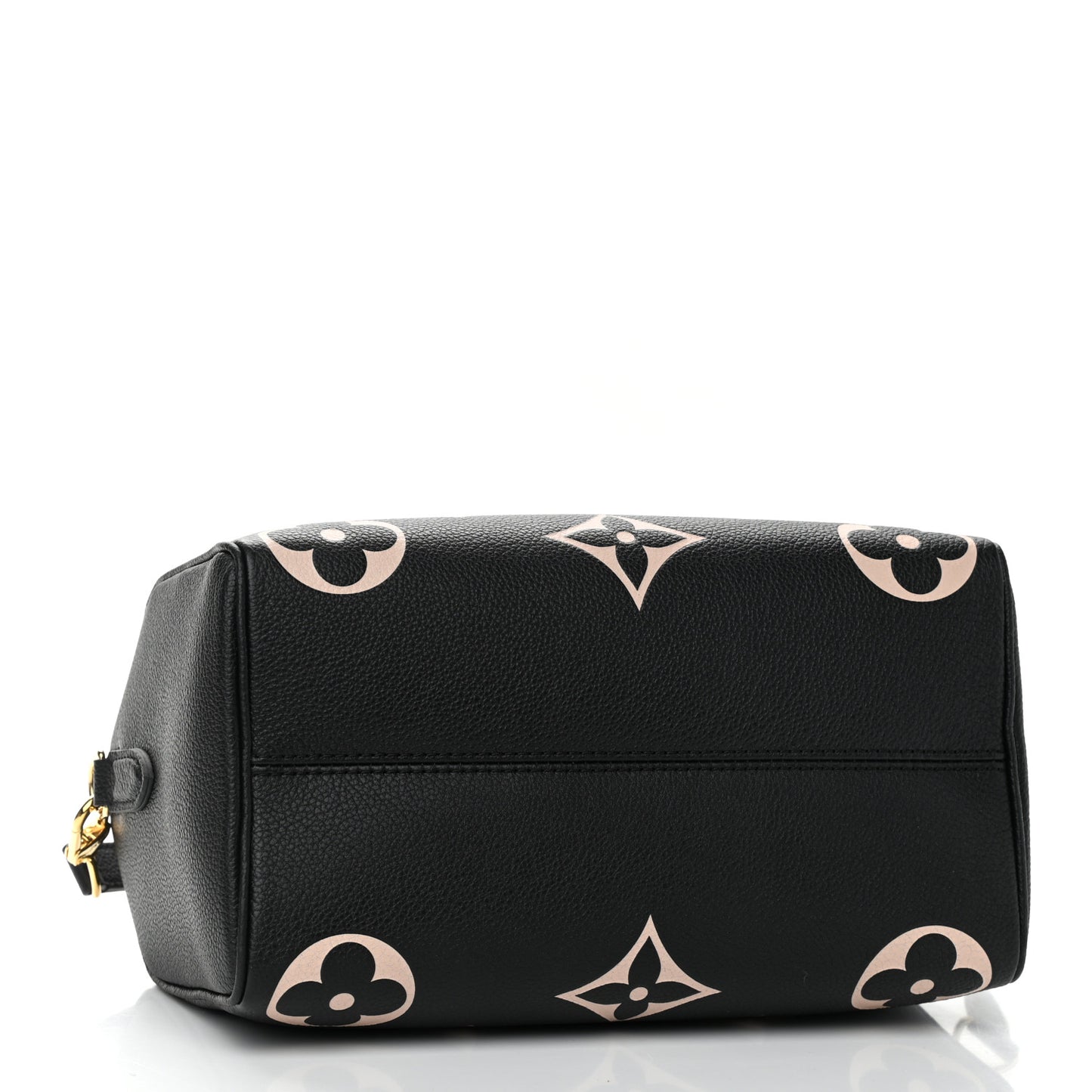 Empreinte Monogram Giant Speedy Bandouliere 25 Black Beige
