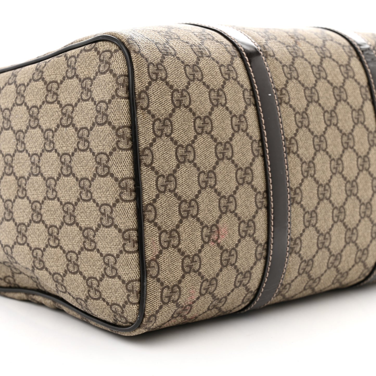GG Plus Monogram Medium Joy Boston Dark Brown