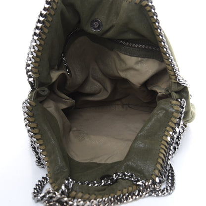 Stella McCartney Shaggy Deer Falabella Fold Over Tote Olive 5 of 9