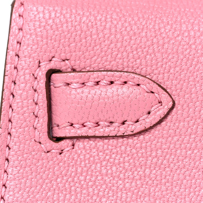 Hermes Chevre Mysore Mini Kelly Sellier 20 Rose Confetti 17 of 29