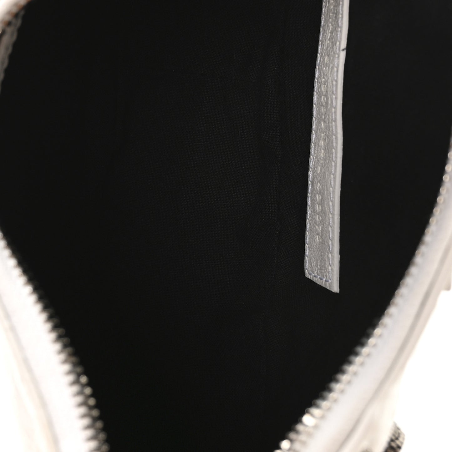 Agneau Arena Le Cagole Shoulder Bag XS Optic White
