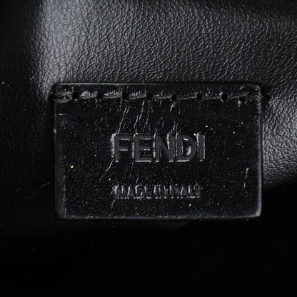 Fendi Nylon Roma Print Cosmetic Pouch Cassis Paglia 6 of 9