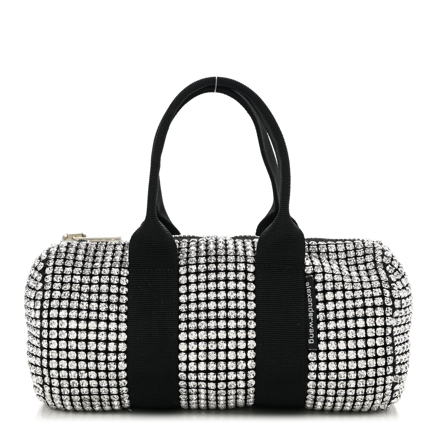 Alexander Wang Mesh Crystal Cruiser Mini Duffle White 1 of 10