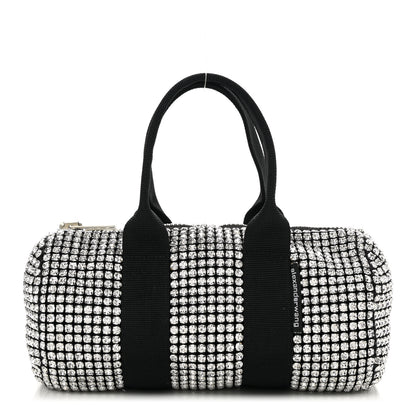 Alexander Wang Mesh Crystal Cruiser Mini Duffle White 1 of 10