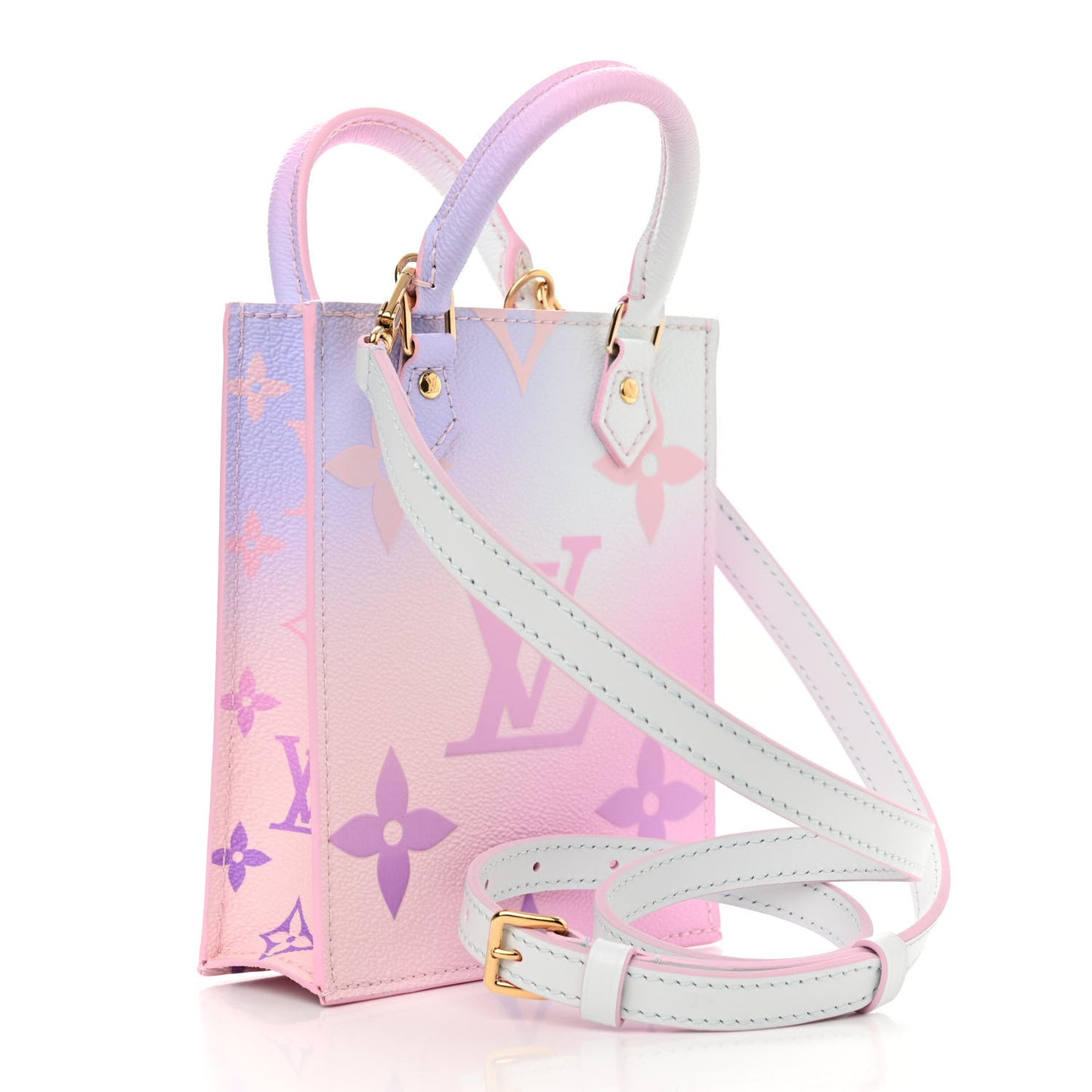 Monogram Giant Spring In The City Petit Sac Plat Sunrise Pastel
