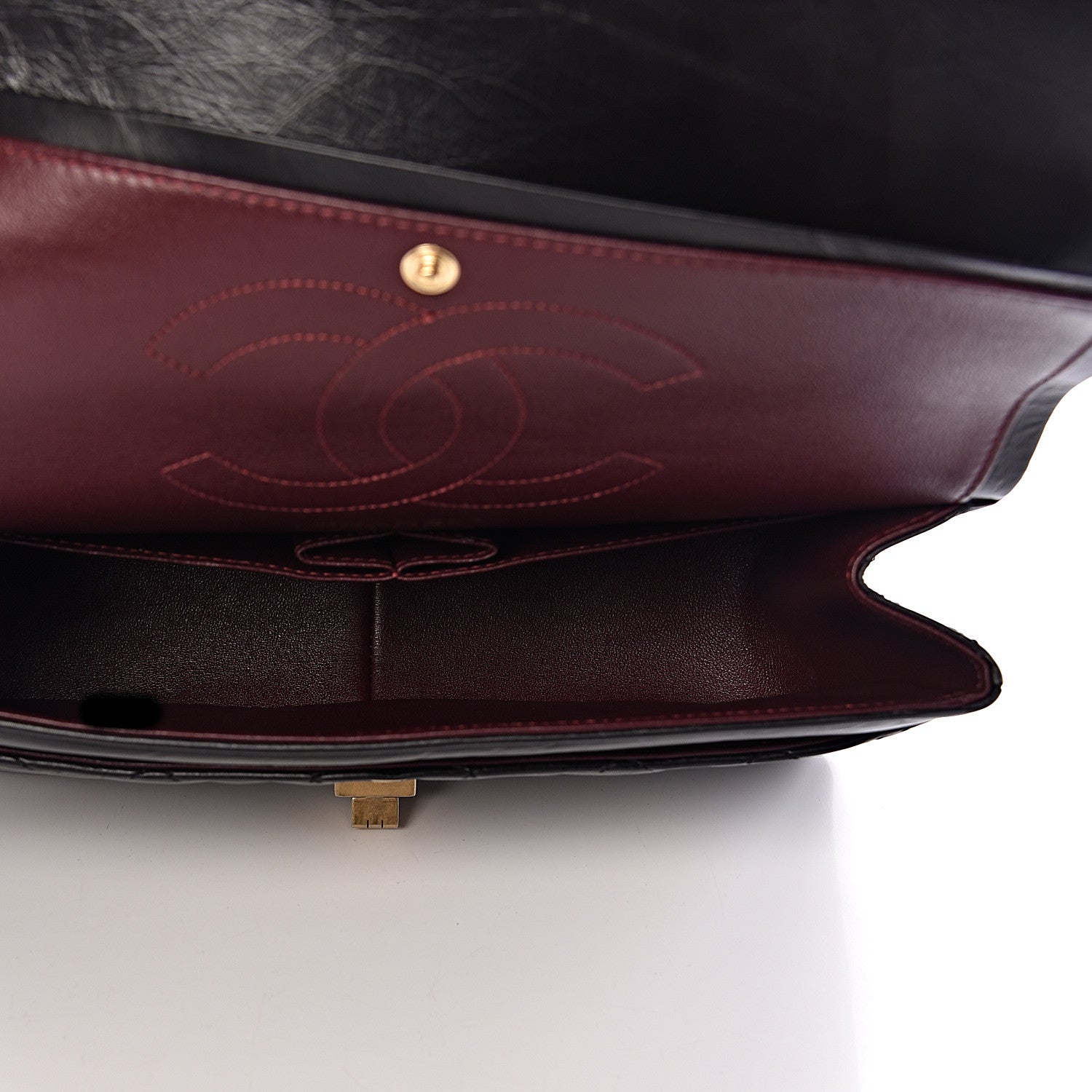 Chanel Aged Calfskin Quilted 2.55 Reissue 226 Flap Black 5 of 10