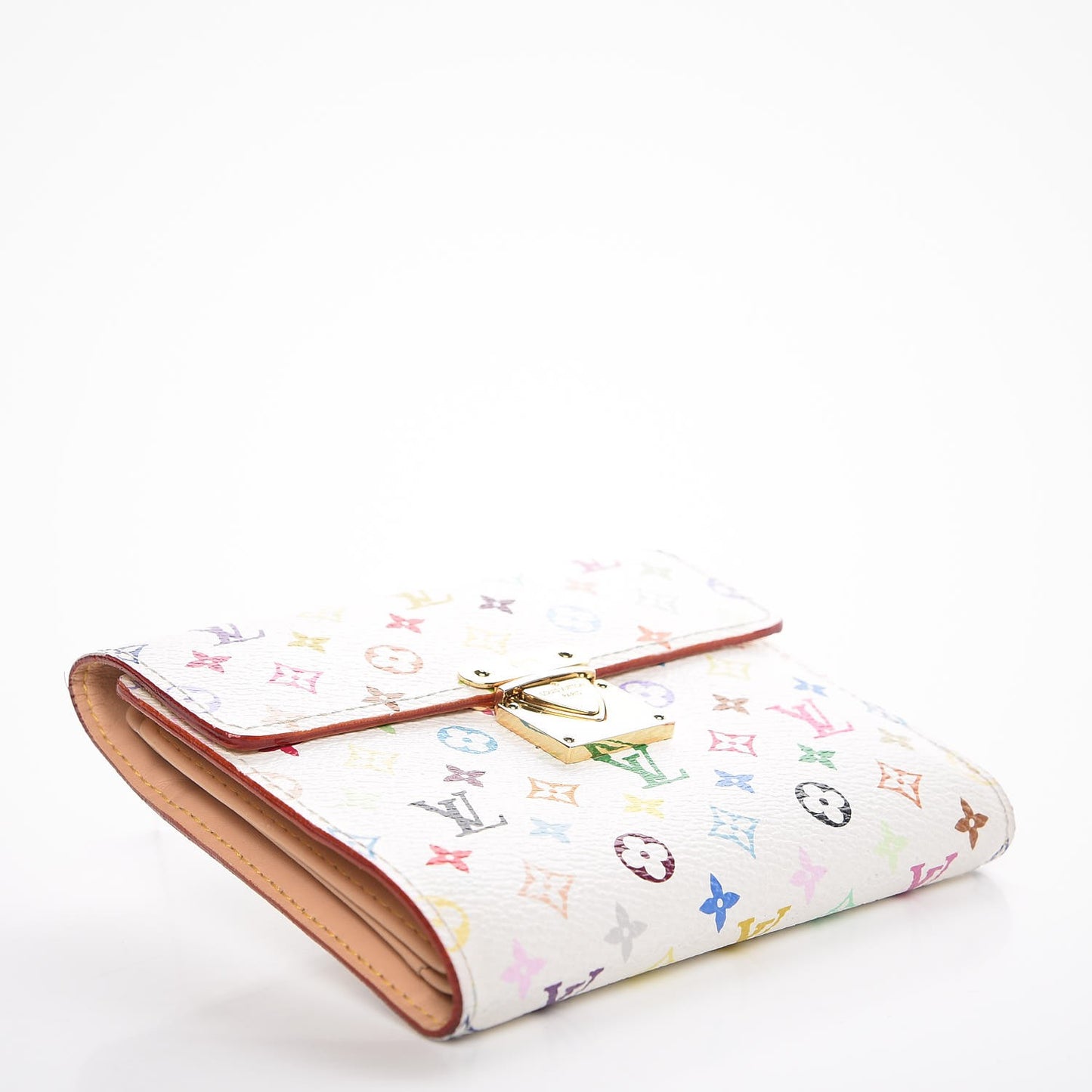 Monogram Multicolor Koala Wallet White
