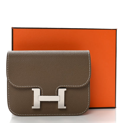 Hermes Epsom Constance Slim Wallet Etoupe 8 of 8