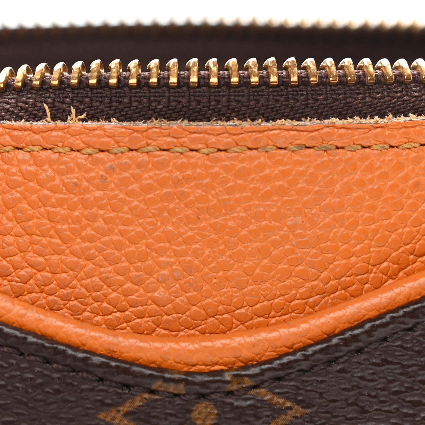 Monogram Pallas Clutch Saffron