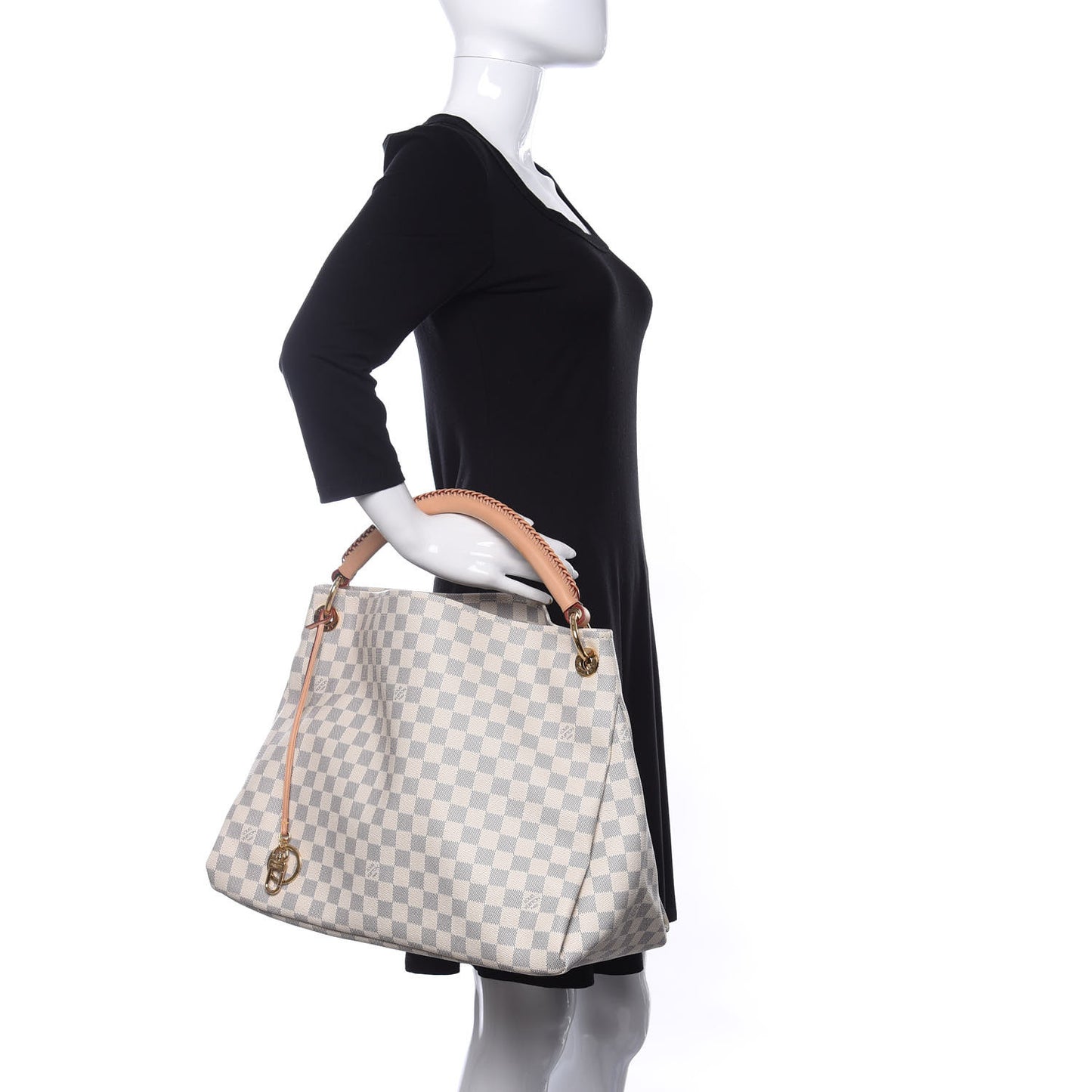 Damier Azur Artsy MM