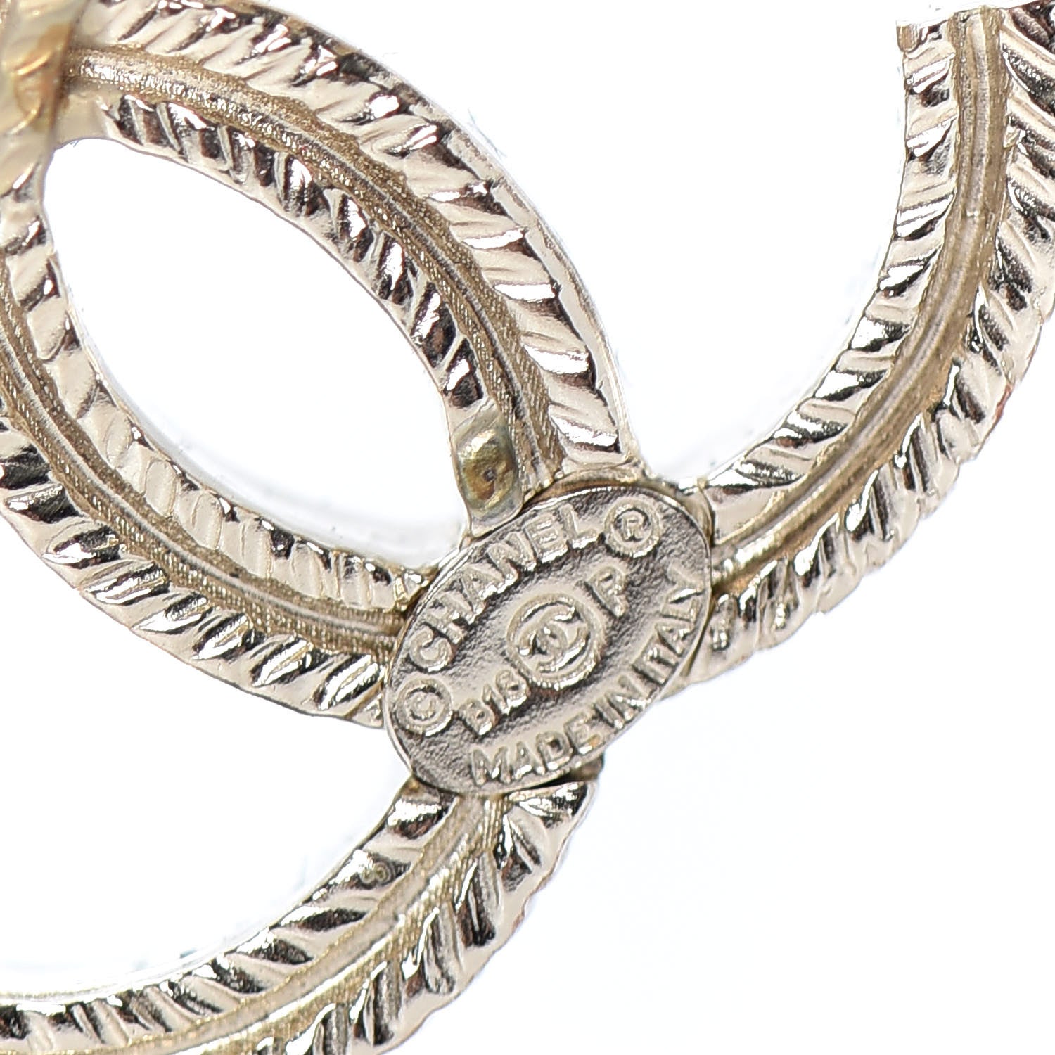 Chanel Lambskin Chain CC Heart Brooch Pink Red Gold 4 of 4