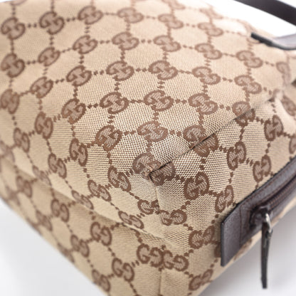 Gucci Monogram Calfskin Large Balthus Cosmetic Pouch Beige Ebony Cocoa 11 of 11