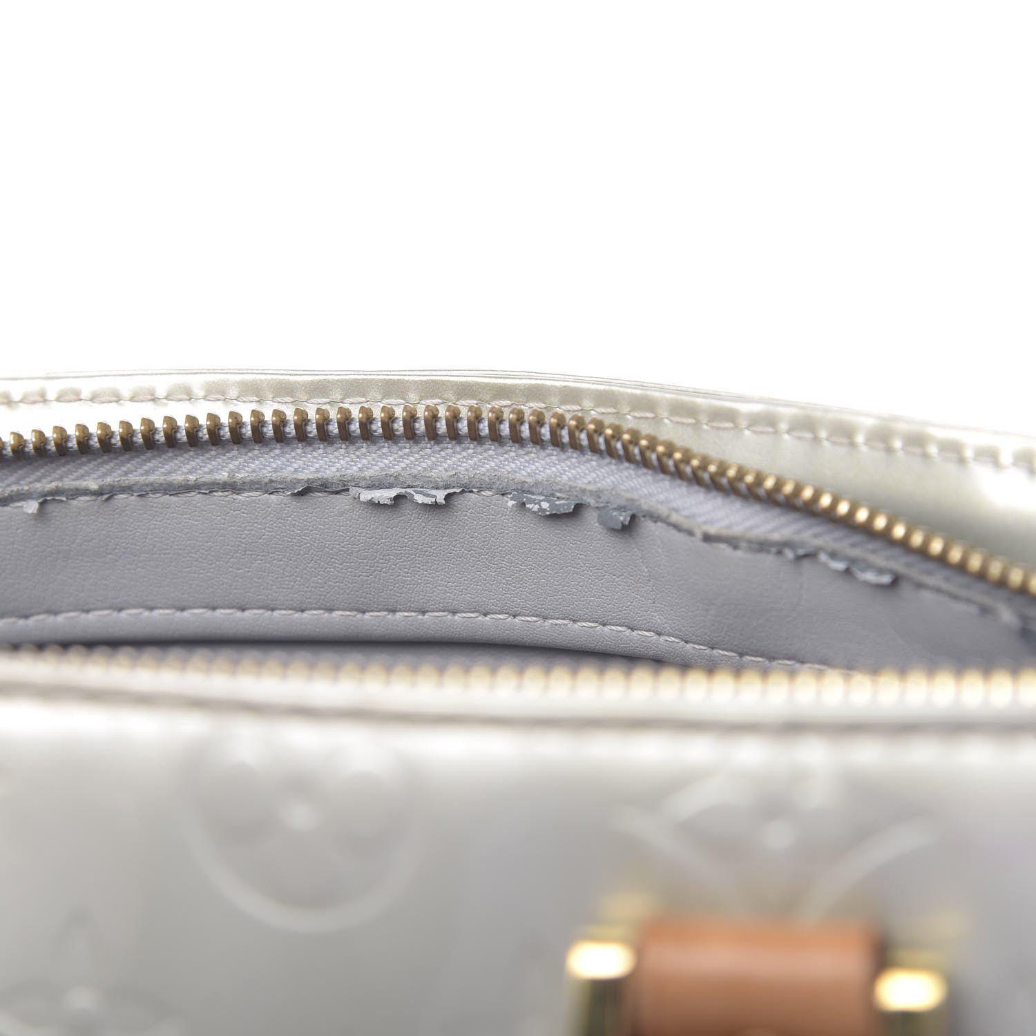Louis Vuitton Vernis Houston Silver 13 of 17