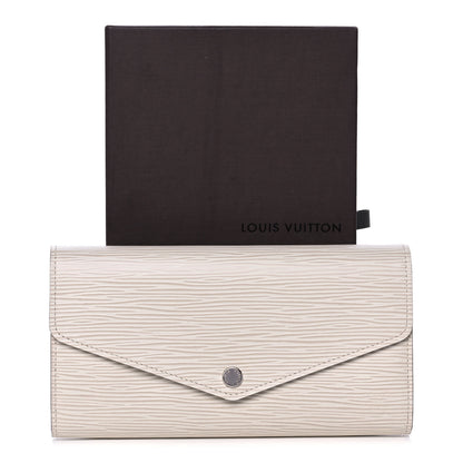 Louis Vuitton Epi Sarah Wallet NM Ivory 10 of 10
