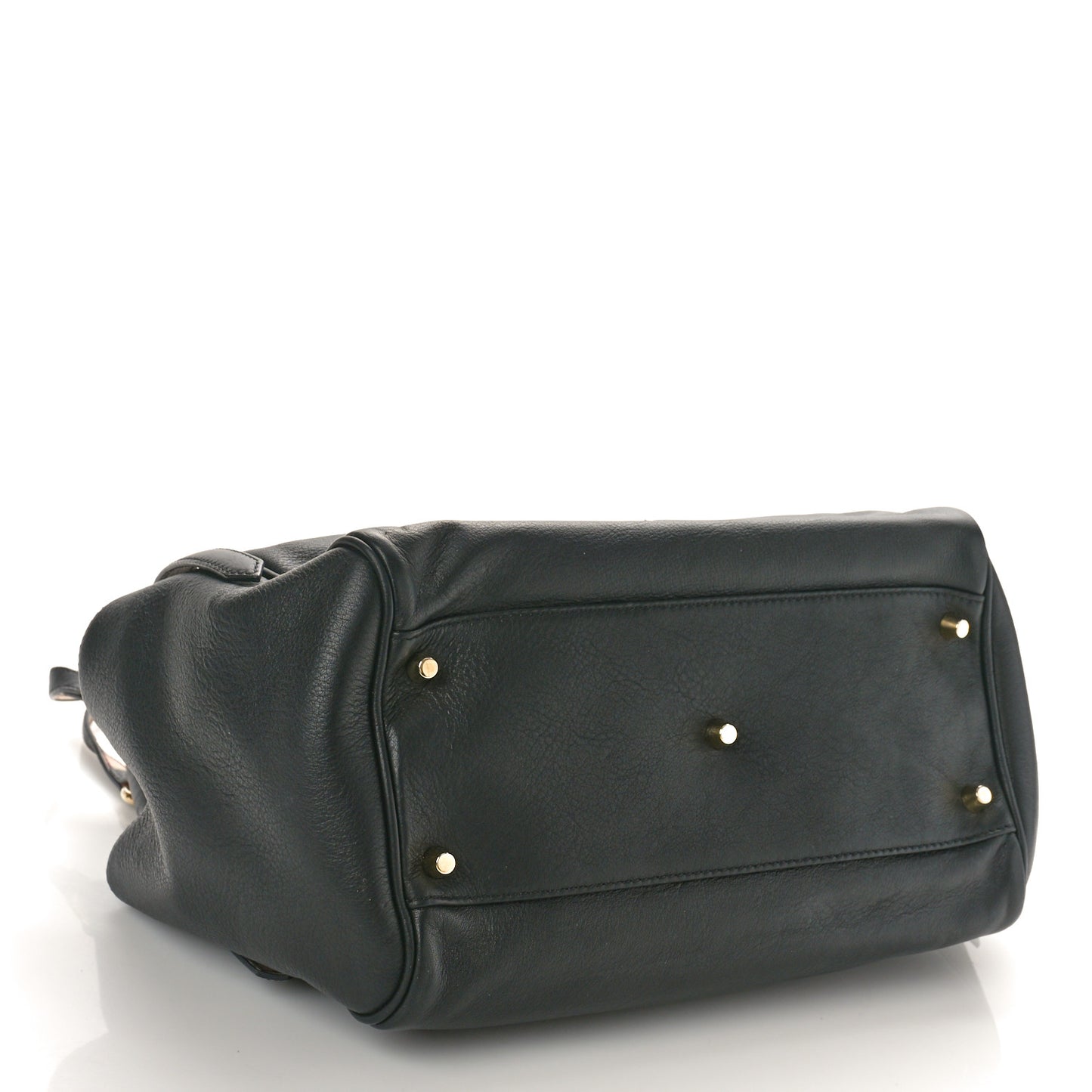 Calfskin Small Canterbury Tote Black