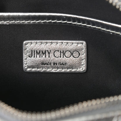 Jimmy Choo Metallic Calfskin Athini Camera Bag Silver 6 of 13