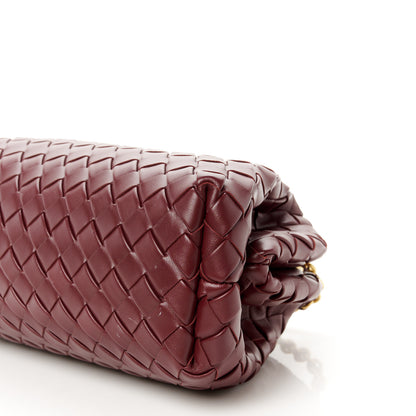 Bottega Veneta Nappa Intrecciato Teen The Lauren 1980 Clutch With Chain Barolo 10 of 10