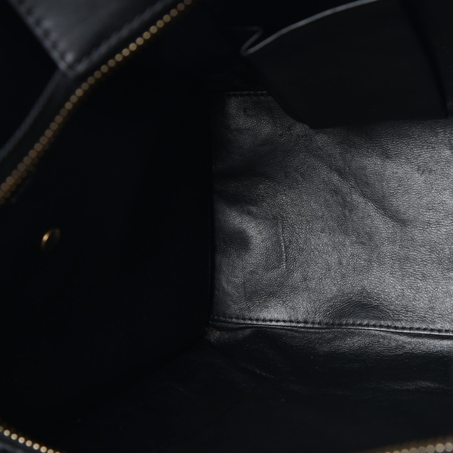 Celine Smooth Calfskin Micro Luggage Black 9 of 17