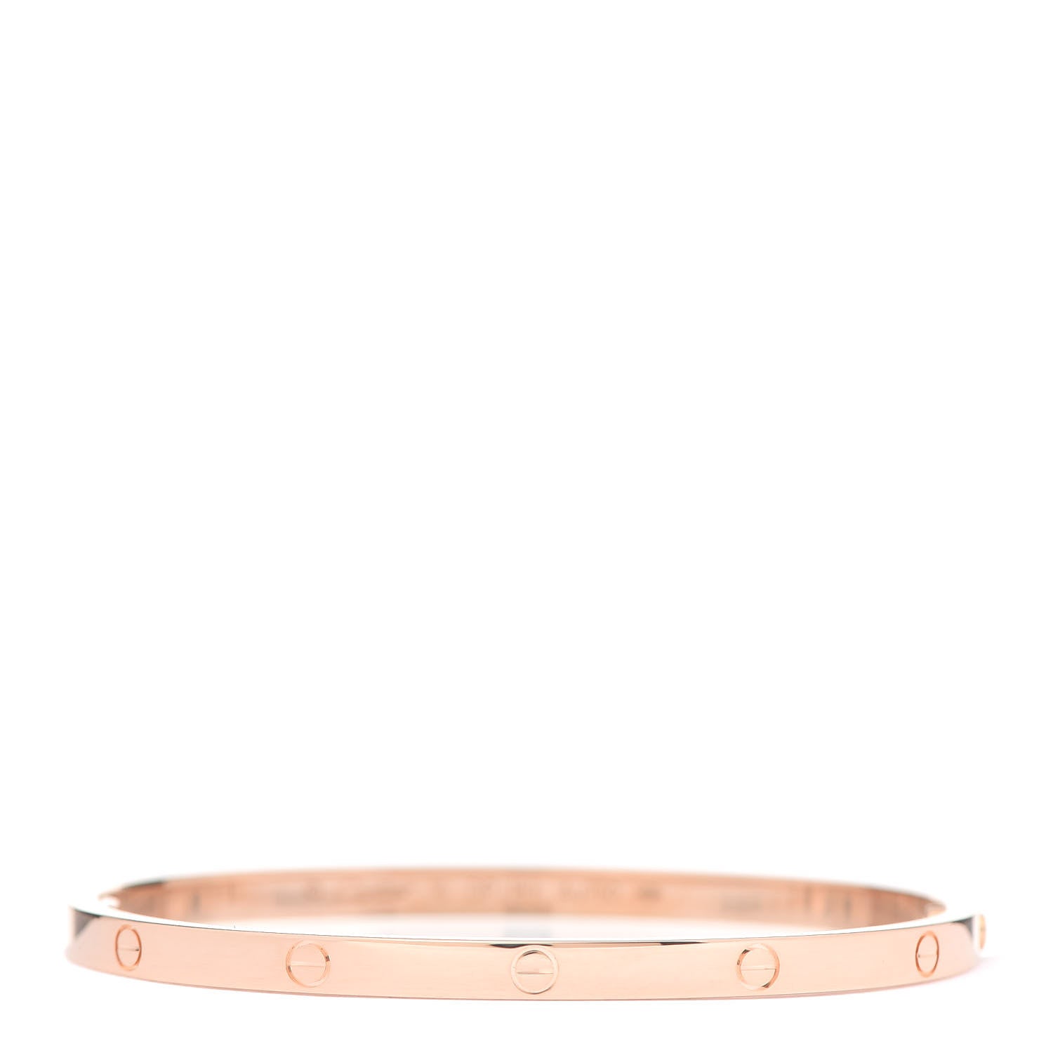 Cartier 18K Pink Gold Small LOVE Bracelet 16 1 of 7