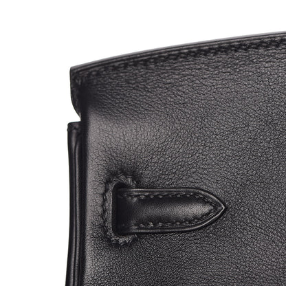 Hermes Swift Birkin 25 Black 33 of 38