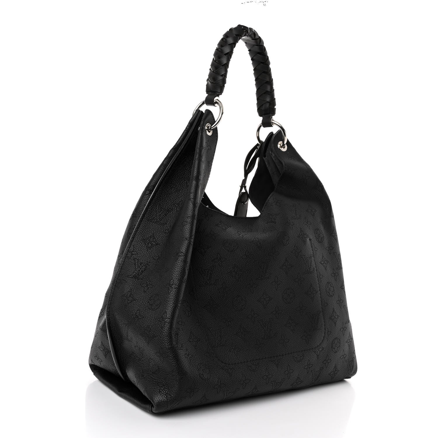 Louis Vuitton Mahina Carmel Hobo Black 3 of 9