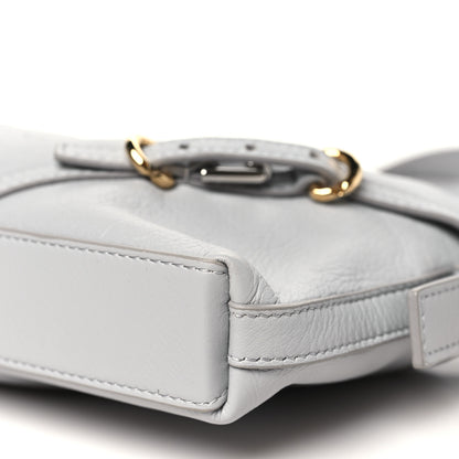Givenchy Tumbled Calfskin Mini Voyou Boyfriend Party Bag Light Grey 10 of 11