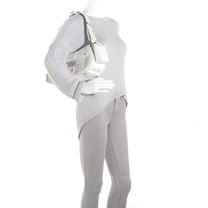 Christian Dior Leather Street Chic Columbus Ave Shoulder Bag White 2 of 10