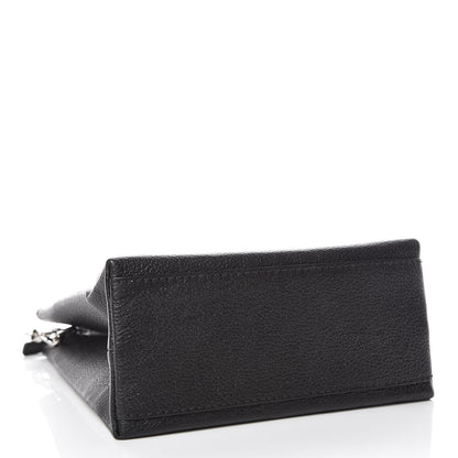 Balenciaga Calfskin Logo XXS Shopping Tote Black 5 of 10