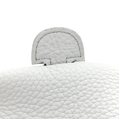 Hermes Taurillon Clemence Evelyne III PM Bleu Pale 7 of 11