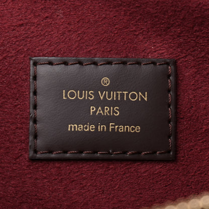 Louis Vuitton Cuir Taurillon Damier Ebene Normandy Bordeaux 5 of 6