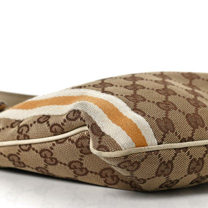 Gucci Monogram Web Jolicoeur Charms Messenger White 8 of 12