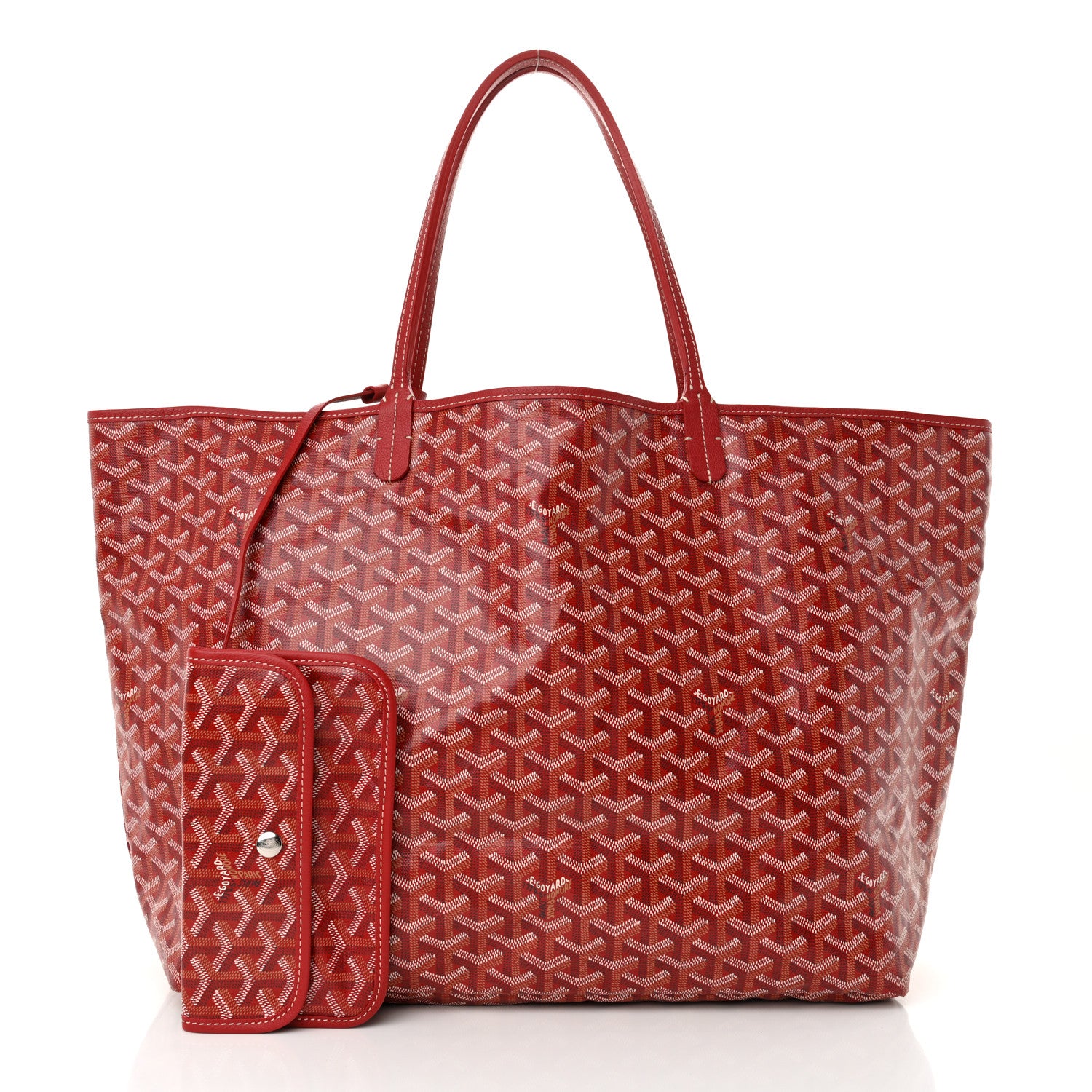 Goyard Goyardine Saint Louis GM Red 3 of 16