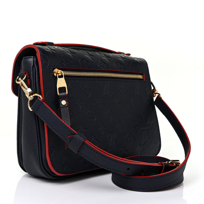 Louis Vuitton Empreinte Pochette Metis Marine Rouge 3 of 9