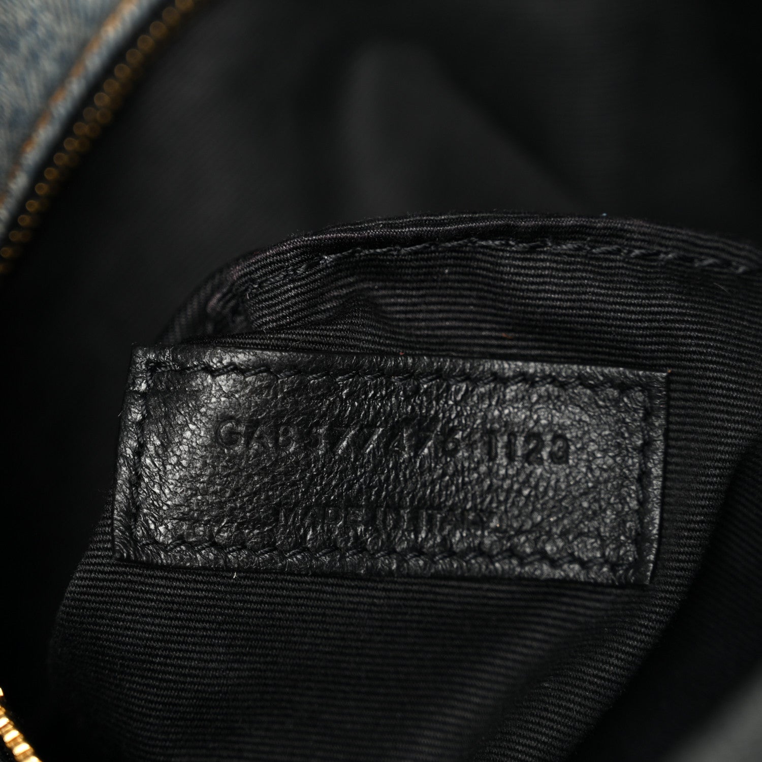 Saint Laurent Denim Quilted Small Loulou Puffer Monogram Chain Satchel Blue Cinnamon 7 of 12