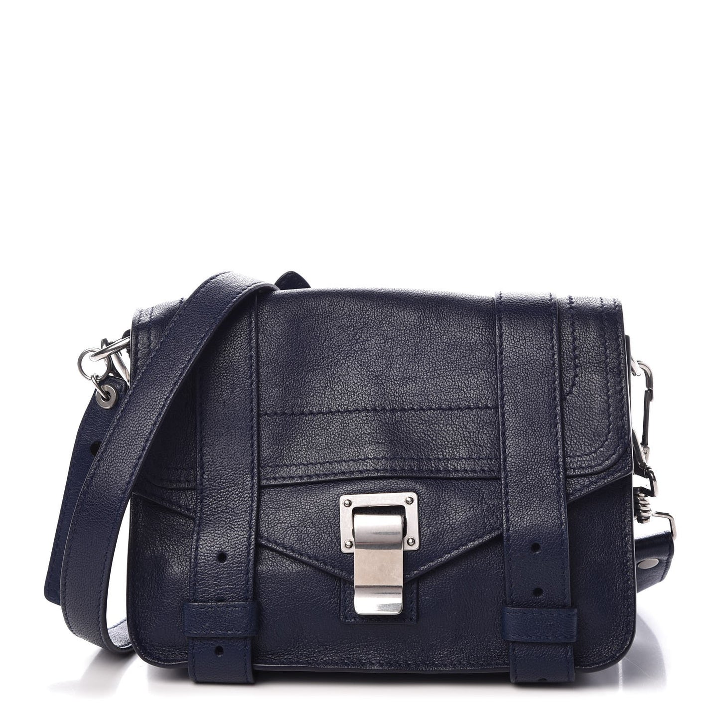 Lambskin PS1 Mini Crossbody Bag Indigo