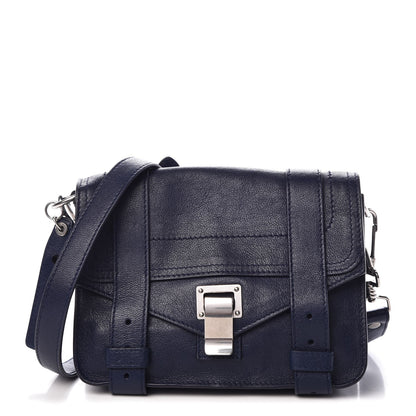 Proenza Schouler Lambskin PS1 Mini Crossbody Bag Indigo 1 of 8
