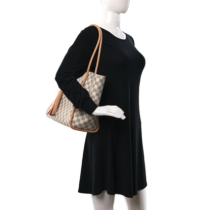 Louis Vuitton Damier Azur Propriano Rose Ballerine 2 of 8