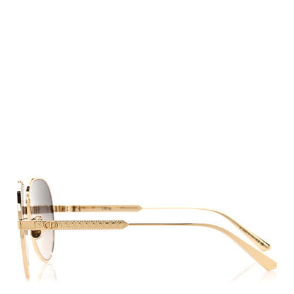 Christian Dior DiorCannage A1U Metal Sunglasses Gold 3 of 7
