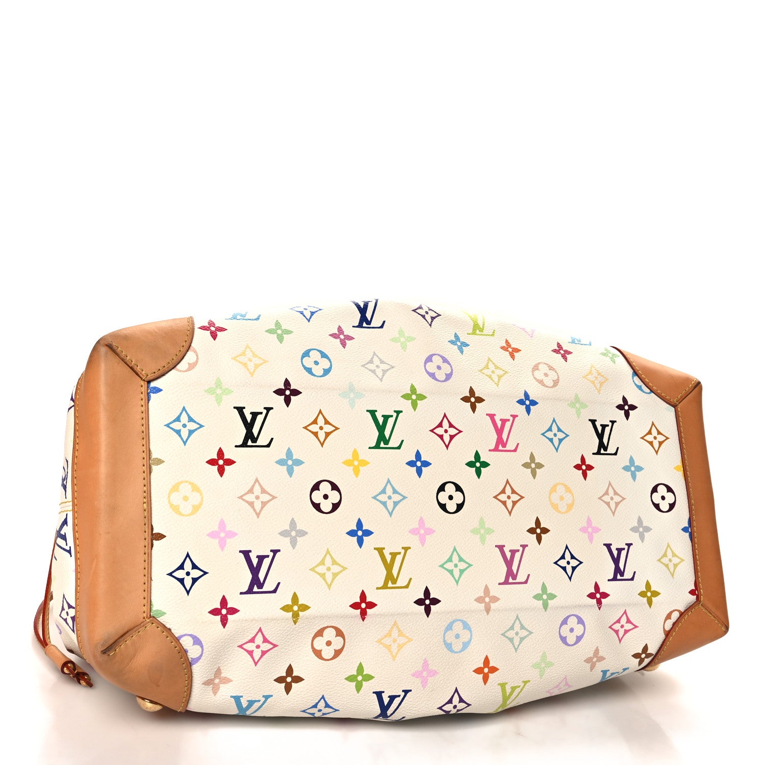 Louis Vuitton Monogram Multicolor Ursula White 4 of 14