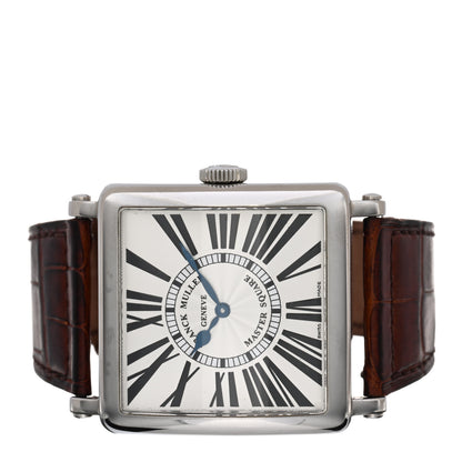 Franck Muller Stainless Steel Alligator 36.5mm Master Square Automatic Watch 6002HQZ 2 of 4