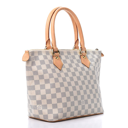Louis Vuitton Damier Azur Saleya PM 3 of 11