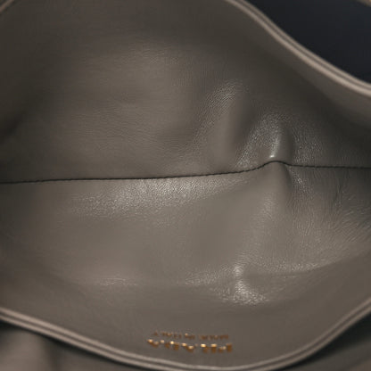 Prada Vitello Daino Soft Mini Zippered Shoulder Bag Argilla 5 of 9