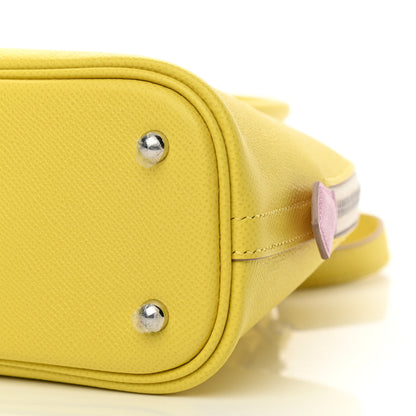 Hermes Epsom Tri-Color 1923 Bolide 25 Lime Mauve Sylvestre Nata 9 of 9