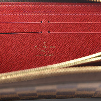 Louis Vuitton Damier Ebene Clemence Wallet Cherry 6 of 9