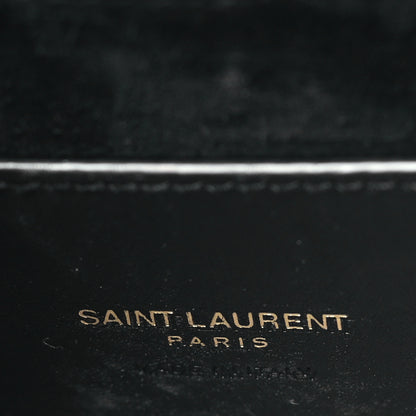 Saint Laurent Crocodile Embossed Calfskin Small Kaia Satchel Black 6 of 8